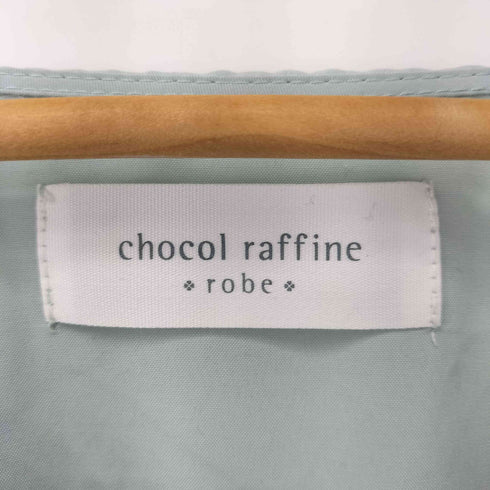 ショコラフィネローブ chocol raffine robe イージーケアVネックブルゾン レディース FREE